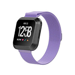 Milanese Loop Metal Replacement Bracelet Strap Bracelets pour Fitbit Versa