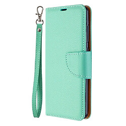 Etui en PU avec support vert pour votre Samsung Galaxy A41 (Global Version)