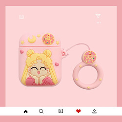 Avis GUPBOO Airpods Coque Housse Étui Protecteur Compatible pour AirPods Pro-Silicone de dessin animé de jolie fille