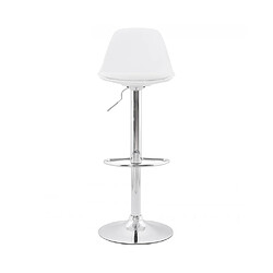 Kokoon Design Tabouret de bar design SUKI WHITE 39x42x104 cm