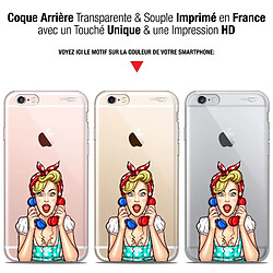 Avis Caseink Coque arrière Apple iPhone 6/6s (4.7 ) Gel HD [ Nouvelle Collection - Souple - Antichoc - Imprimé en France] Calling Girl