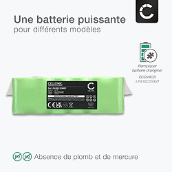 Avis Batterie pour Dibea X500, ECOVACS X500, Ariete 2711, Amibot PURE H20, Profimaster Robot 2712 2000mAh de CELLONIC