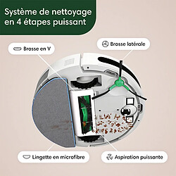 Acheter Aspirateur/laveur robot connecté - y011240 - IROBOT