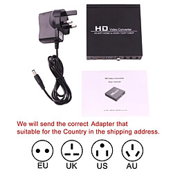 Acheter Wewoo NK-8S PÉRITEL + HDMI vers HDMI 720P / 1080P Vidéo HD Convertisseur adaptateur Scaler Box