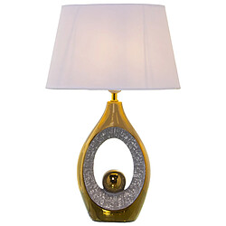 Avis Lampe de bureau Alexandra House Living Multicouleur Doré Céramique 40 W 31 x 50 x 20 cm