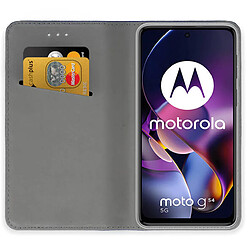 Avis Htdmobiles Housse pour Motorola Moto G54 5G - etui coque pochette portefeuille + verre trempe - OR MAGNET