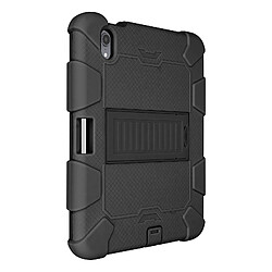 Avizar Coque Apple Ipad Mini 2021 Antichoc Hybride Béquille Support Noir