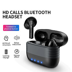 Avis Universal Bouchons d'oreille Bluetooth Bonne casque basse sans fil TWS Contrôle tactile intelligent Super casque avec microphone Casque sans fil