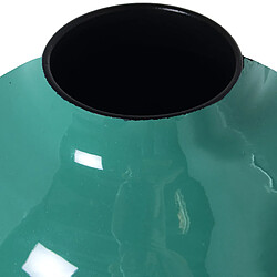 Vase Alexandra House Living Vert foncé Métal 21 x 21 x 26 cm