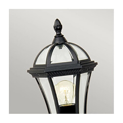 Elstead Lighting Lampe sur pied extérieur Ledbury Aluminium Noir