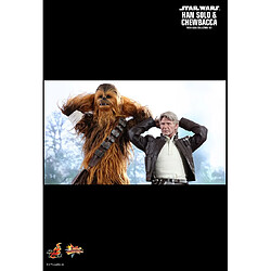 Hot Toys MMS376 - Star Wars : The Force Awakens - Han Solo And Chewbacca pas cher