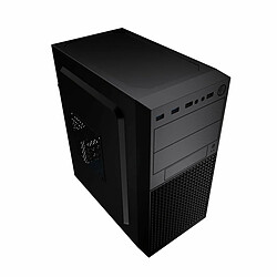 Boîtier Externe GEMBIRD Fornax K300 Noir Mini-ITX mATX Mini-Tower pas cher