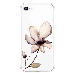 Coque en TPU impression de motifs souple fleur vive pour votre Apple iPhone SE (2nd Generation)/8/7