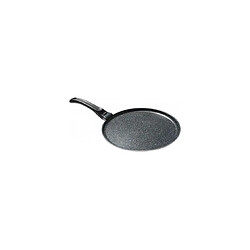 Pôele à Crêpes - KitchenPro - VENTEO - Poignée Soft-Touch - Revêtement antiadhésif/anti éraflures - Diamètre de 26cm - Tous types de feu