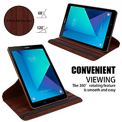 Acheter Cadorabo Coque Samsung Galaxy Tab S3 (9.7 Zoll) Etui en Marron