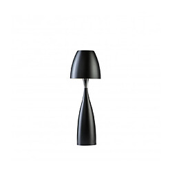 Luminaire Center Lampe de table ANEMON en Métal et Noir mat Diamètre 16,2 Cm