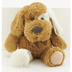 Acheter Aubry Gaspard Peluche chien en acrylique brun 30 cm.