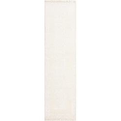 Vidal Tapis de couloir en laine 297x81 beige Darya