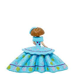 Figurine Décorative Alexandra House Living Menina Celeste Acrylique Plastique Mélamine