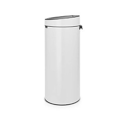 Poubelle 30l blanc - 115141 - BRABANTIA pas cher