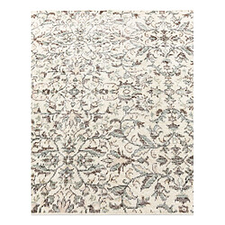 Vidal Tapis de laine 208x117 beige Ultra Vintage pas cher