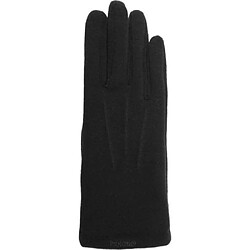 Gants Isotoner Tactiles Tissus Noir TU pour Femme