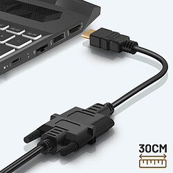 Acheter Avizar Adaptateur Vidéo 30cm HDMI mâle vers DVI femelle, Full HD 1080p