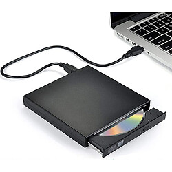 Lecteur de DVD externe avec graveur de CD (COMBO), interface USB, CD lisible, VCD, DVD, disques MP3 pouvant graver des disques CD en même temps, les ordinateurs portables et les ordinateurs de bureau sont courants