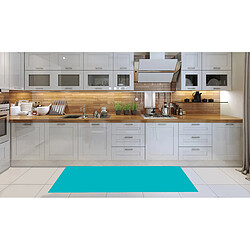 Alter Chemin de cuisine, 100% Made in Italy, Tapis antitache avec impression numérique, Tapis antidérapant et lavable, Modèle Earline, 140x52 cm