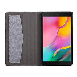 Acheter Wewoo Housse Coque Pour Galaxy Tab A8.0 T290 / T295 2019 Étui en cuir avec rabat horizontal PU porte-carte et fentes cartes Gris