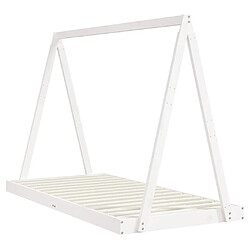 Avis Maison Chic Lit simple Cadre de lit pour enfants,Lit d'Enfant Moderne blanc 90x190 cm bois de pin massif -MN17258