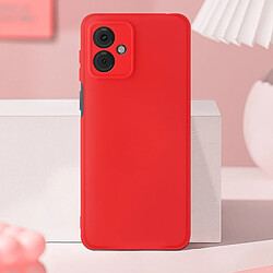 Avis Avizar Coque pour Motorola Moto G14 Semi-rigide Soft-touch Fast Cover Rouge