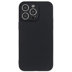 Coque en TPU anti-rayures, mat double-face, anti-traces de doigts pour votre iPhone 14 Pro - noir