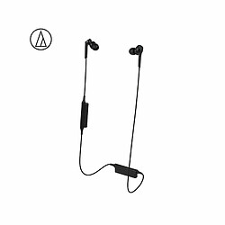 Original Audio-Technica Ath-Cks550Xbt Écouteur Bluetooth Casque De Sport Sans Fil Compatible Avec Noir