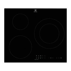 Acheter Table de cuisson induction 60cm 3 feux 7200w noir - lit60336ck - ELECTROLUX