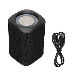 ComfortXL Enceinte portable bluetooth avec prise en charge de la carte mémoire, enceinte sans fil avec éclairage rgb pour tablette, ordinateur portable et téléphone portable