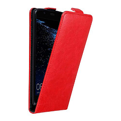 Cadorabo Coque Huawei P10 PLUS Etui en Rouge