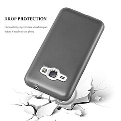 Cadorabo Coque Samsung Galaxy J1 2016 Etui en Gris pas cher