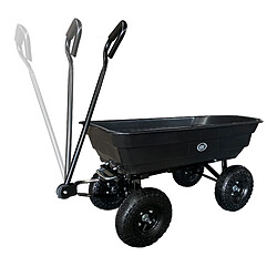 Acheter AXI AG75 Dump Truck / Charrette de jardin avec basculeur Noir | Chariot de transport de jardin 75 litres / Max 250 kg.