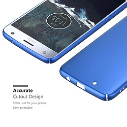 Cadorabo Coque Motorola MOTO X4 Etui en Bleu pas cher