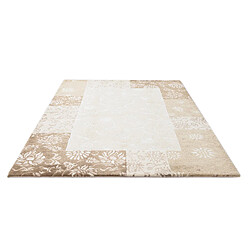 Avis Vidal Tapis de laine 244x178 beige Darya