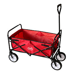 AXI AB100 Chariot pliable rouge - Chariot pliable / Charrette de jardinage