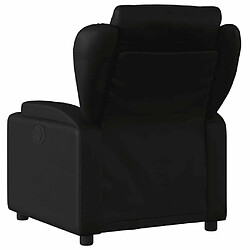 Acheter Maison Chic Fauteuil Relax pour salon, Fauteuil de massage inclinable électrique noir similicuir -GKD29143