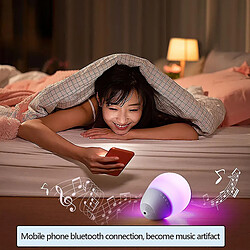 Acheter Universal Éclairage nocturne USB LED BLUETOOTH LED LUMIRES COLORFURES LIBUTES LE PRESSION DÉCOMPRITION EN TEPORT