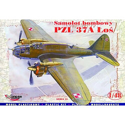 PZL 37A Los Bomber - 1:48e - Mirage Hobby