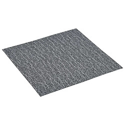 vidaXL Dalles de plancher autoadhésives 20 pcs PVC 1,86 m² gris