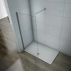 Paroi de douche 50cm en verre sécurité 8mm