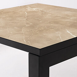 Acheter Ds Meubles Table Luxury 75x75 Noce NG