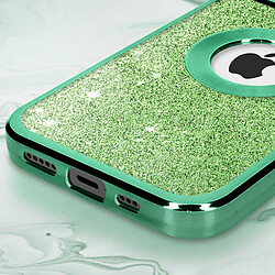 Acheter Avizar Coque iPhone 12 Paillette Vert