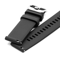 vhbw bracelet silicone noir S compatible avec Samsung Galaxy Watch 42mm (SM-R815)